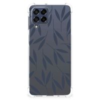 Samsung Galaxy M53 Case Leaves Blue - thumbnail