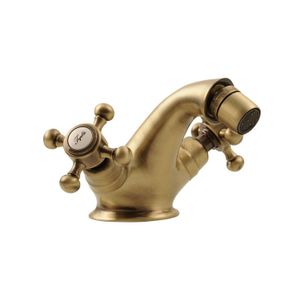 Bidetmengkraan Sapho Antea 2-knop Gebogen 7.2 cm Brons (incl. clickwaste)