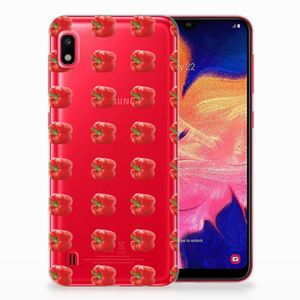 Samsung Galaxy A10 Siliconen Case Paprika Red