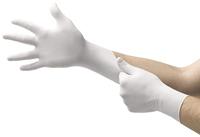 Ansell Versatouch 92-205 Wegwerpnitrilhandschoenen, Niet-Aangedreven, Multiusing, Voedsel, Chemische En Mechanische Bescherming, Industriële Veiligheid, Latex, Wit, Maat L (100 Handschoenen)