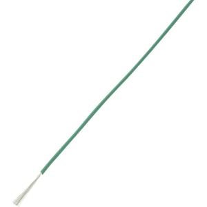 TRU COMPONENTS 1565155 Draad LiY 1 x 0.14 mm² Groen 10 m