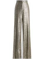 Ralph Lauren Collection pantalon Welles à ornements de sequins - Gris