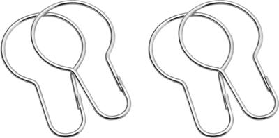 Sealskin Hooks douchegordijnringen 2x12 stuks