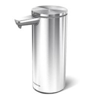 Sensor Zeepdispenser, Oplaadbaar, 266 ml, Zilver, Mat - Simplehuman