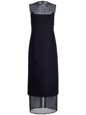 KHAITE Jurk met doorzichtig vlak - Zwart
