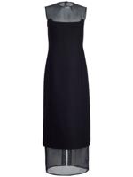 KHAITE Jurk met doorzichtig vlak - Zwart