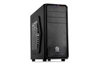 Thermaltake Versa 25 USB 3 behuizing met zijvenster en ventilator voor pc, 12 cm, binnenkant zwart