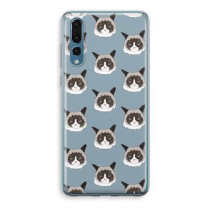 It's a Purrr Case: Huawei P20 Pro Transparant Hoesje