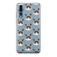 It's a Purrr Case: Huawei P20 Pro Transparant Hoesje - thumbnail