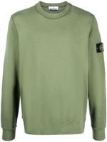 Stone Island sweat en coton à patch Compass signature - Vert