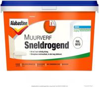 Alabastine Sneldrogende Muurverf - RAL 9010 - thumbnail