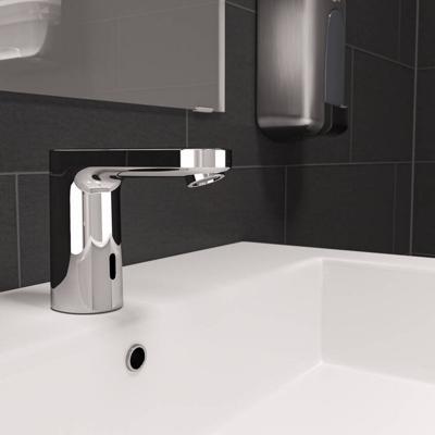 Elektronische Wastafelkraan HansGrohe Vernis Blend Koud Water en Batterij Chroom Elektronische Wastafelkraan HansGrohe Vernis Blend Koud Water en Batterij Chroom