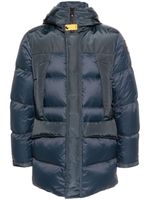 Parajumpers Shedir panelled padded jacket - Bleu - thumbnail