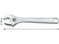 Hazet 279V-10 Engelse sleutel 28 mm DIN ISO 6787