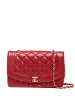 CHANEL Pre-Owned sac porté épaule Diana médium - Rouge