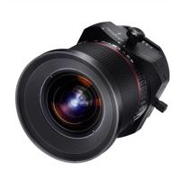 Samyang 24/3,5 lens DSLR T/S Nikon F handmatige focus tilt and shift fotolens groothoeklens zwart