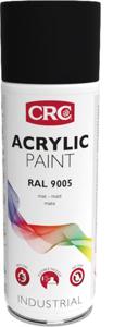 CRC Acryl Ral 9005 31075-AA Acryllak Zwart (mat) RAL-kleurcode 9005 400 ml