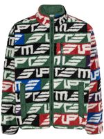 Supreme Geo reversible windstopper fleece jacket - Vert