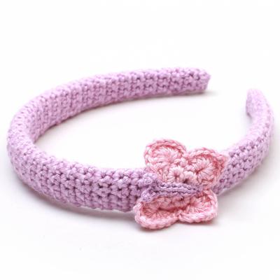 NatureZOO Haarband / Diadeem voor baby Vlinder Paars/roze NatureZOO Haarband / Diadeem voor baby Vlinder Paars/roze