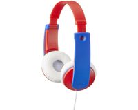 JVC HA-KD7-R Headset Bedraad Hoofdband Muziek Blauw, Rood