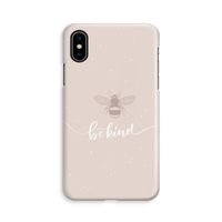 Be(e) kind: iPhone Xs Volledig Geprint Hoesje - thumbnail