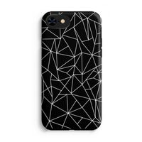 Geometrische lijnen wit: iPhone 7 Tough Case - thumbnail