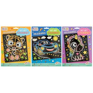 Grafix Holographic Dot Art Stickerset Assorti