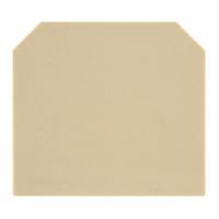 Weidmüller 0117960000 Afsluitplaat Beige 20 stuk(s) - thumbnail