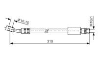 Remslang BOSCH, Diameter (mm)10,2mm, u.a. für Opel, Vauxhall