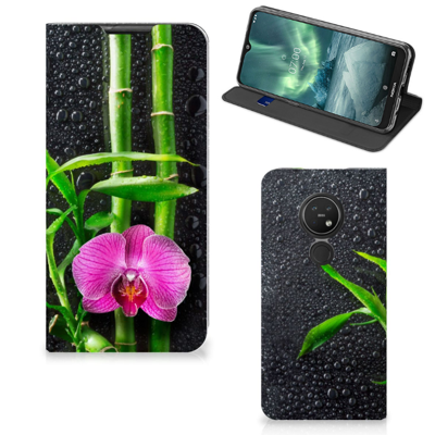 Nokia 6.2 | 7.2 Smart Cover Orchidee Nokia 6.2 | 7.2 Smart Cover Orchidee