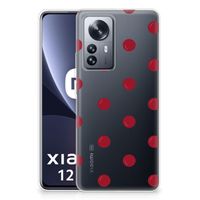 Xiaomi 12 Pro Siliconen Case Cherries - thumbnail