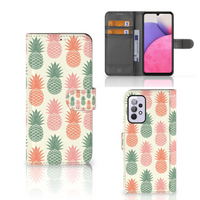 Samsung Galaxy A33 5G Book Cover Ananas