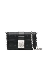 MCM Tracy logo-plaque crossbody bag - Noir