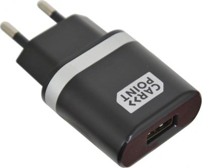 Carpoint USB lader kunststof zwart Carpoint USB lader kunststof zwart
