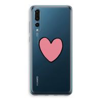 Hartje: Huawei P20 Pro Transparant Hoesje - thumbnail