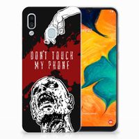 Samsung Galaxy A30 Silicone-hoesje Zombie Blood