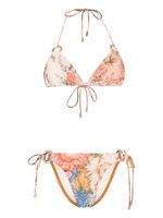 ZIMMERMANN bikini August à motif épissure - Multicolore