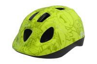 Cycle Tech fietshelm Happy Citrus junior geel maat 46/53