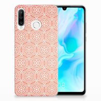 Huawei P30 Lite TPU bumper Pattern Orange