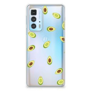 Motorola Edge 20 Pro Siliconen Case Avocado