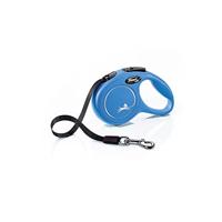flexi New Classic XS riem 3 m blauw voor honden tot 12 kg