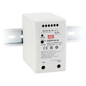 Mean Well DDRH-60-12 DC/DC-converter 12 V 5 A 60 W Aantal uitgangen: 1 x Inhoud 1 stuk(s)