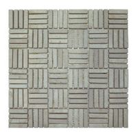 Stabigo Parquet VH 1x4.8 Cream mozaiek 30x30 cm creme mat