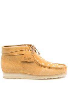 Clarks x Vandy bottines The Pink Wallabee - Marron