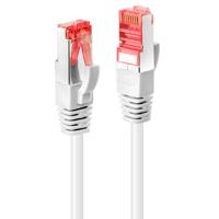 LINDY 47800 RJ45 Netwerkkabel, patchkabel CAT 6 S/FTP 20.00 m Wit 1 stuk(s) - thumbnail