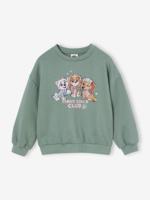 Meisjessweater Disney® Paw Patrol "Girl Club" groengrijs