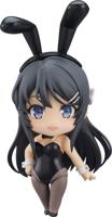 Rascal Does Not Dream of Bunny Girl Senpai Nendoroid Action Figure Mai Sakurajima: Bunny Girl Ver. 10 cm - thumbnail