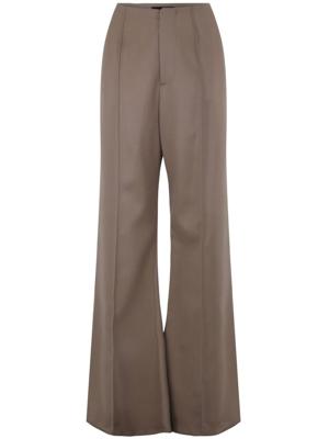 Fabiana Filippi Broek met wijde pijpen - Beige