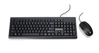 IOGEAR 104-Key Keyboard and Mouse Combo GKM513B, Full-size, GKM513B