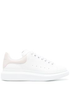 Alexander McQueen Oversized leather sneakers - Blanc